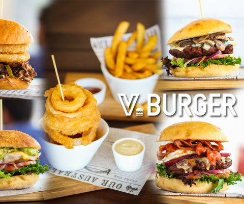 v burger opening offer